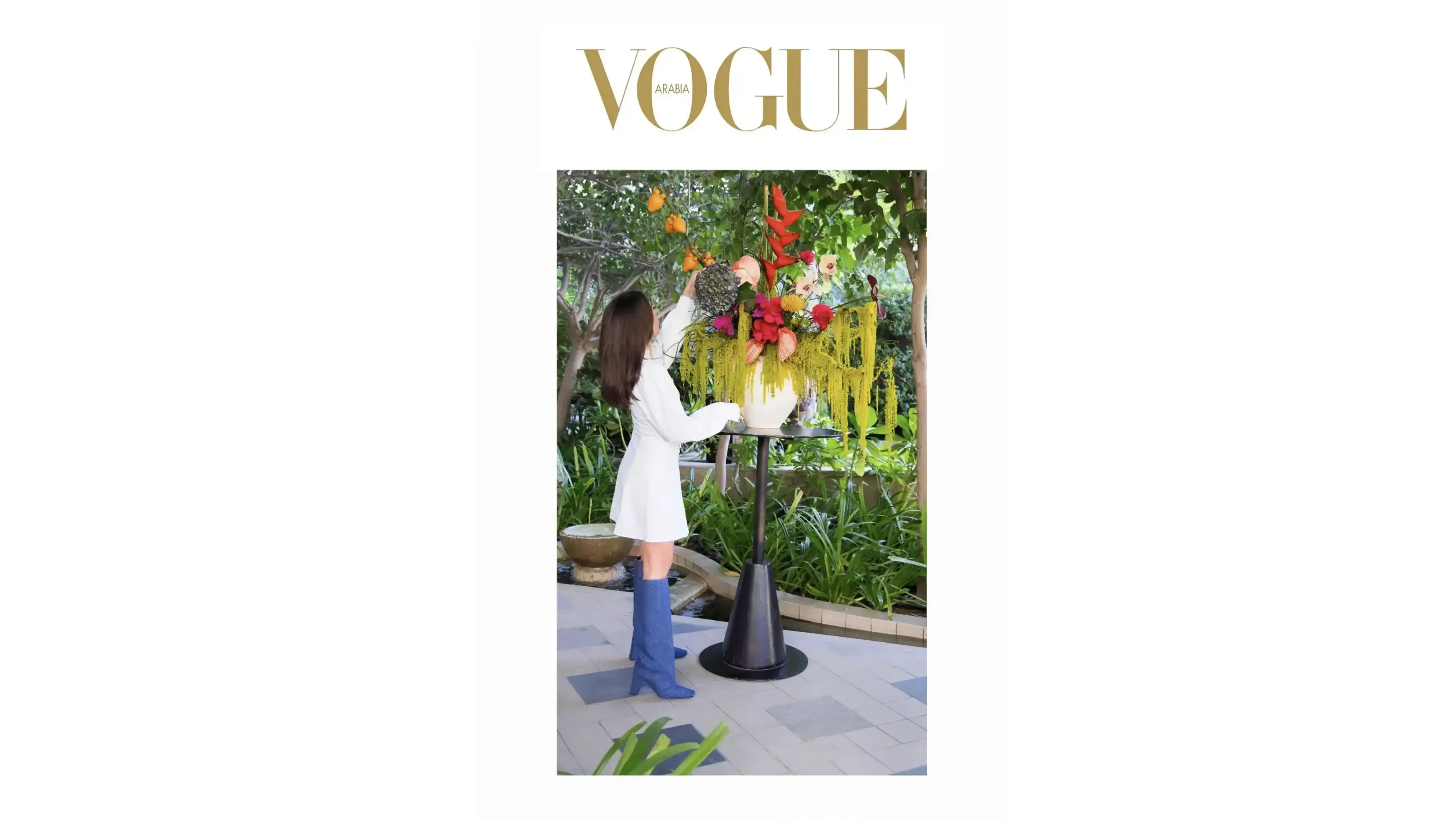 Vogue publication — editorial photography by Jimmy de Paris